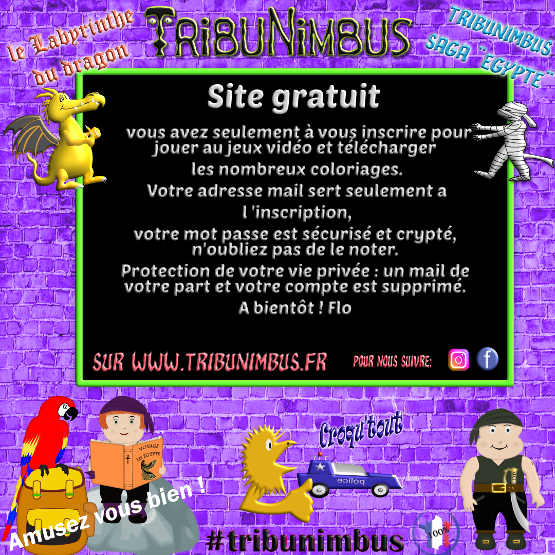 TribuNimbus coloriage,jeux video gratuit